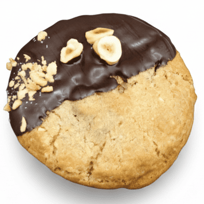 Cookie farcida de xocolata i avellana
